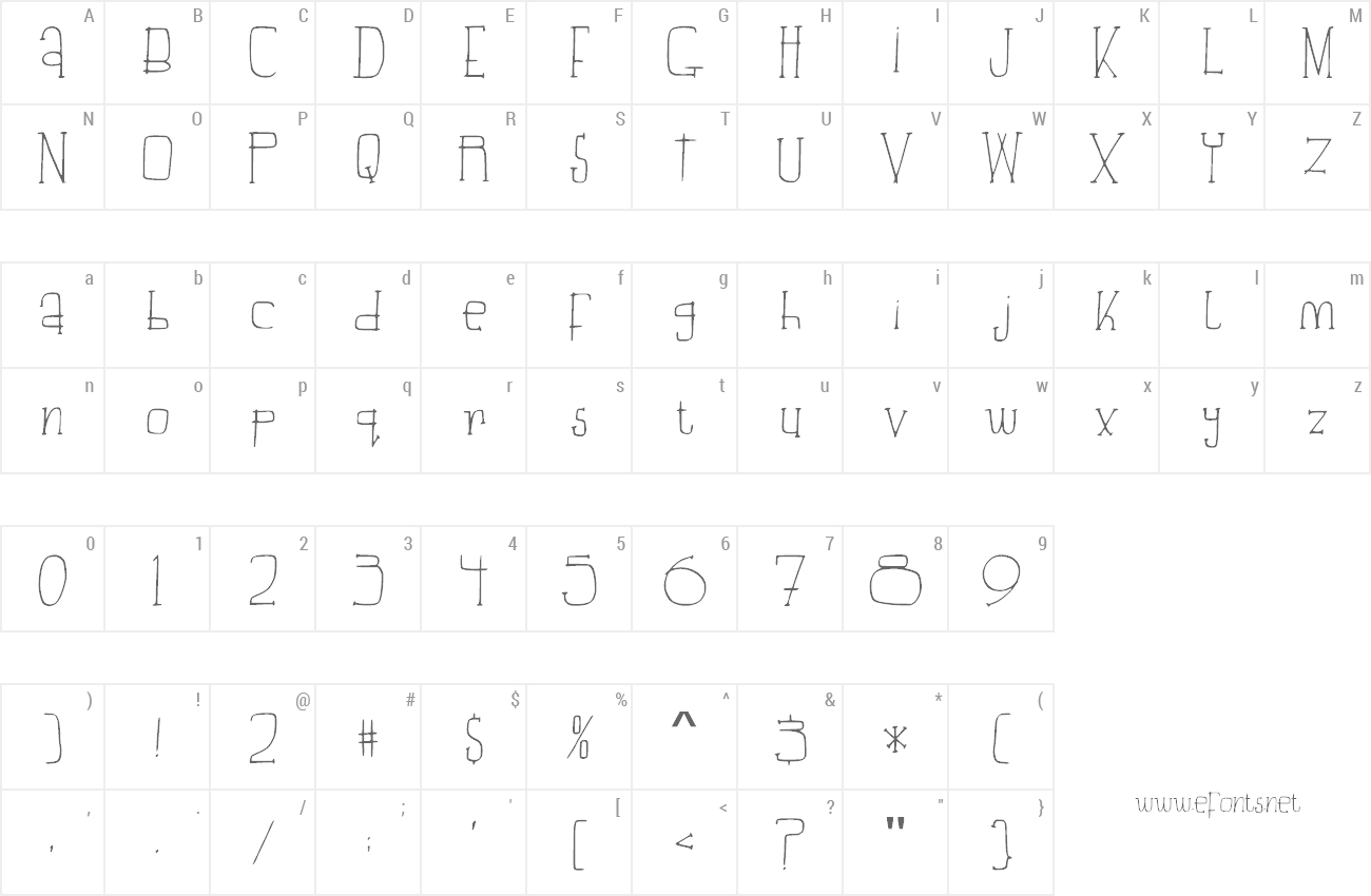 Font Beautiful Aria preview